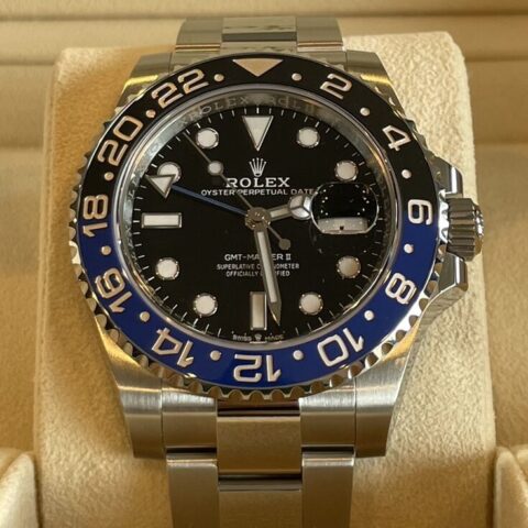 126710BLNR/ロレックス　ROLEX　GMTマスターII　腕時計